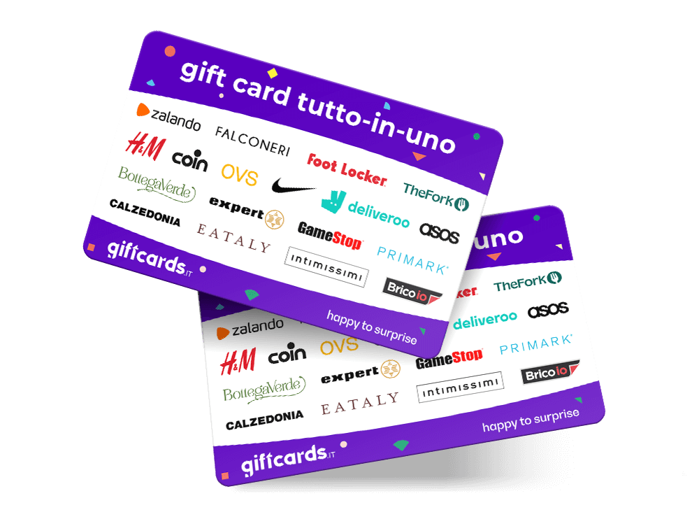 Gift card Tutto-in-uno